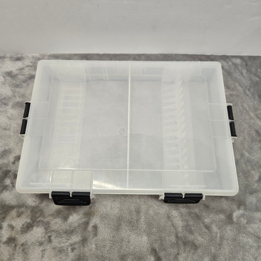 Falcon FTO 700 Tackle Organizer Clear Plastic Fishing Lure Storage Box USA Made